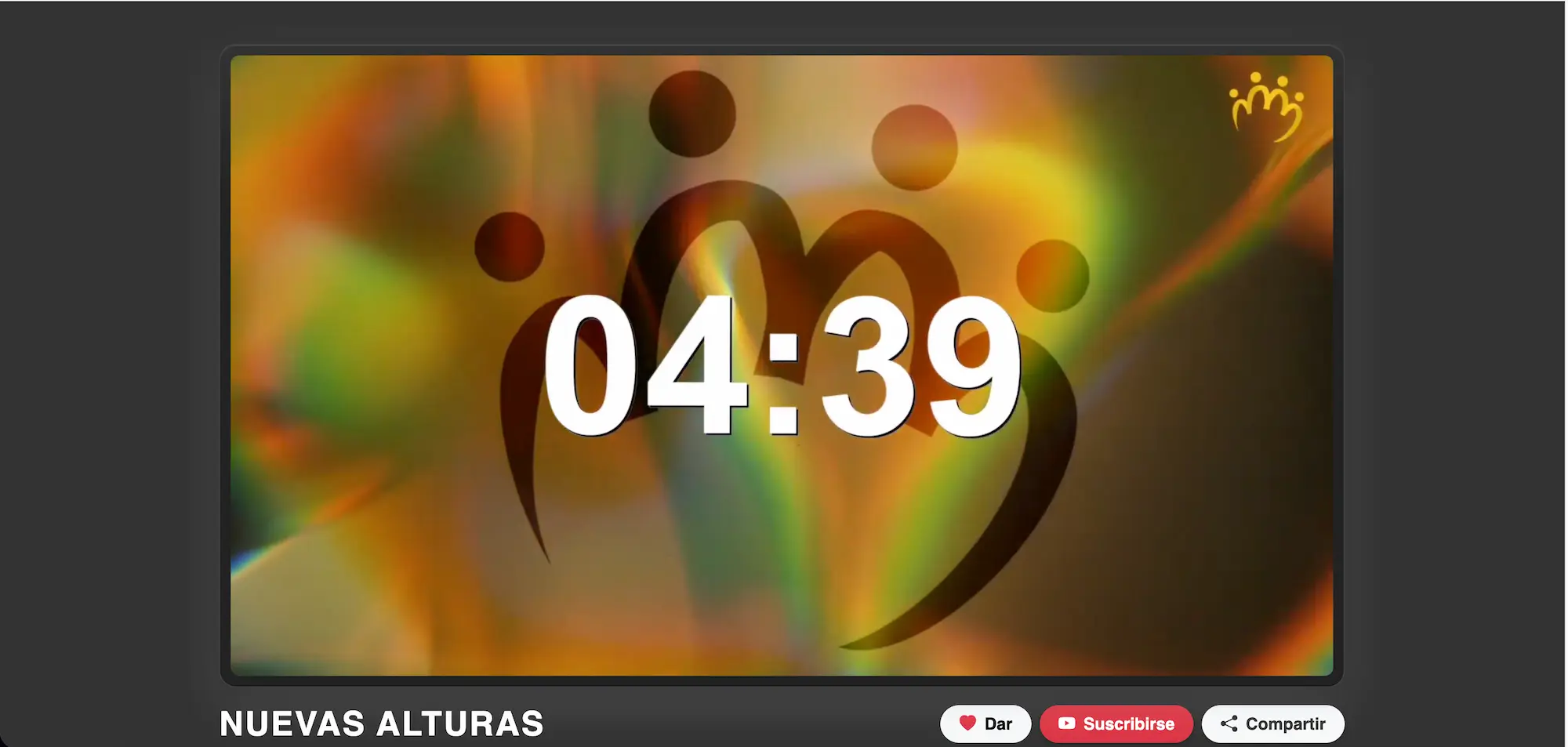 Casa del Rey Church live sermon streaming interface